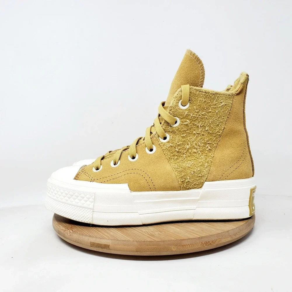 Converse Chuck Taylor‎ 70 PLUS Suede Shoes Womens 5 High Top Platform Sneaker